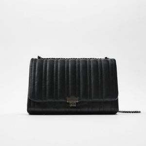 Zara double chain purse crossbody